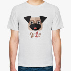 Собака Мопс Новый год Подарок