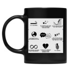 Кружка цветная UV-DTF