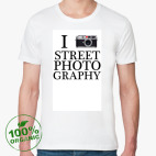 Мужская футболка органик