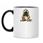 Кружка двухцветная