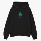 Толстовка худи оверсайз