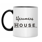 Кружка двухцветная