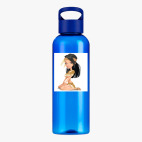 Прозрачная спортивная бутылка