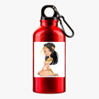 Металлическая бутылка 400 мл UV-DTF