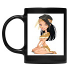 Кружка цветная UV-DTF