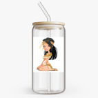 Банка с бамбуковой крышкой