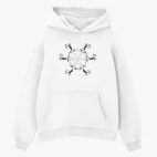 Толстовка худи оверсайз