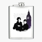 Фляжка стальная