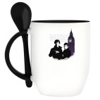 Кружка с ложкой