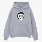 Толстовка худи оверсайз