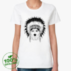 Женская футболка органик