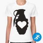 Женская спортивная футболка