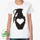 Женская футболка органик