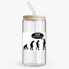 Банка с бамбуковой крышкой