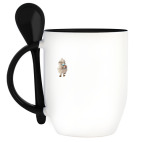 Кружка с ложкой