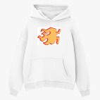 Толстовка худи оверсайз