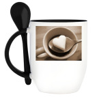 Кружка с ложкой