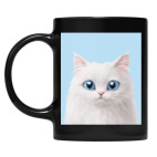 Кружка цветная UV-DTF