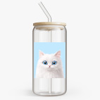 Банка с бамбуковой крышкой