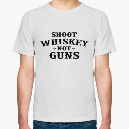 Футболка Shoot Whiskey Not Guns