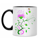 Кружка двухцветная