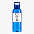 Прозрачная спортивная бутылка