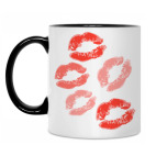 Кружка двухцветная