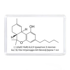 Магнит 7,5 x 5,1 см Асимметричный ответ ФСКН