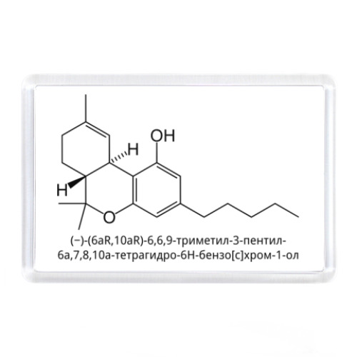 Магнит с принтом Асимметричный ответ ФСКН