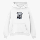 Толстовка худи оверсайз