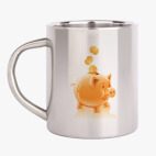 Кружка металлическая