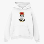 Толстовка худи оверсайз