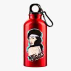 Металлическая бутылка 400 мл UV-DTF