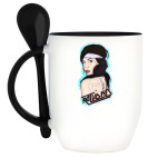 Кружка с ложкой