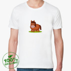 Мужская футболка органик