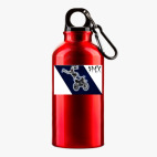 Металлическая бутылка 400 мл UV-DTF