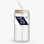 Банка с бамбуковой крышкой