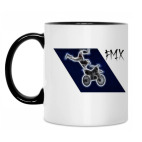 Кружка двухцветная