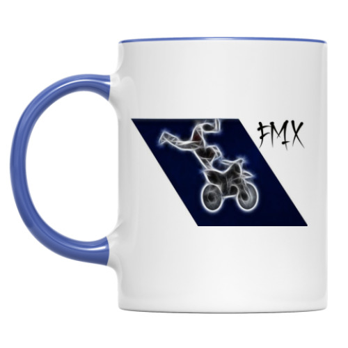 Кружка с принтом Мотофристайл