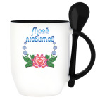 Кружка с ложкой