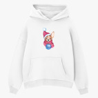 Толстовка худи оверсайз