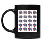 Кружка цветная UV-DTF