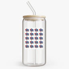 Банка с бамбуковой крышкой