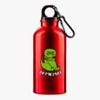 Металлическая бутылка 400 мл UV-DTF