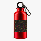 Металлическая бутылка 400 мл UV-DTF