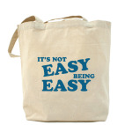 It's not easy