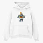 Толстовка худи оверсайз