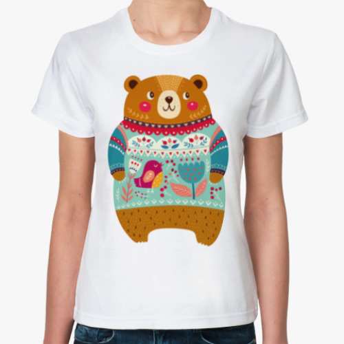 Классическая футболка Sweet Bear