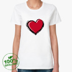 Женская футболка органик