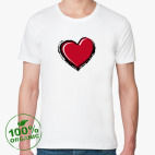 Мужская футболка органик